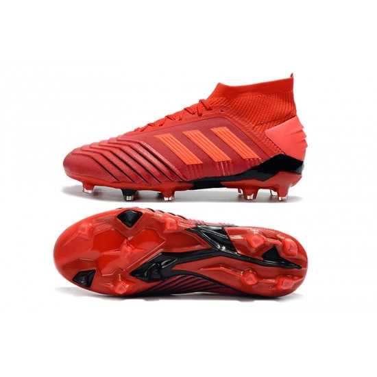 Kopačky Adidas Predator 19.1 FG 25th Anniversary Červené Černá