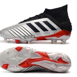 Kopačky Adidas Predator 19.1 FG 25th Anniversary Stříbrný Černá Červené