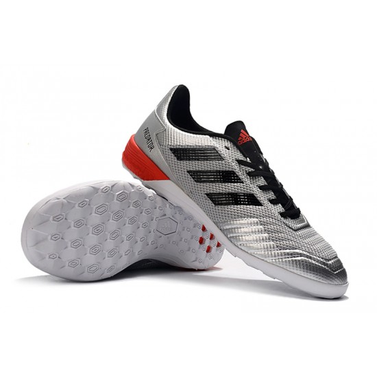 Kopačky Adidas Predator 19.1 IC Stříbrný Černá