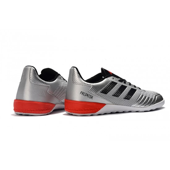 Kopačky Adidas Predator 19.1 IC Stříbrný Černá