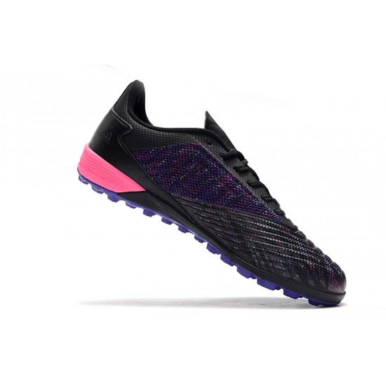 Kopačky Adidas Predator 19.1 TF Černá Modrý Růžový