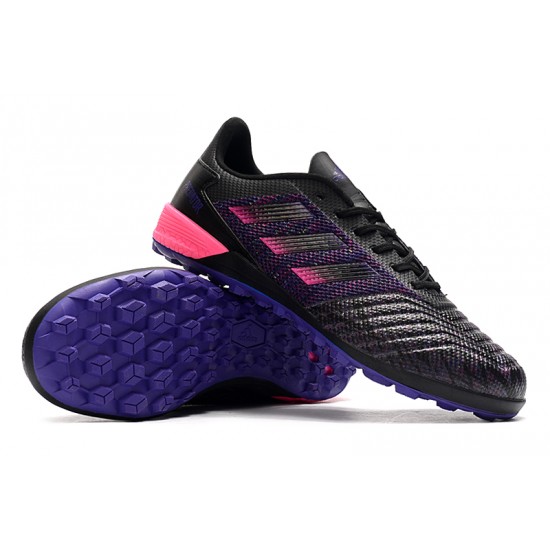 Kopačky Adidas Predator 19.1 TF Černá Modrý Růžový