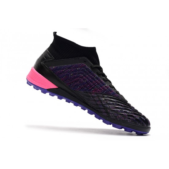 Kopačky Adidas Predator 19.3 TF Černá Modrý Růžový