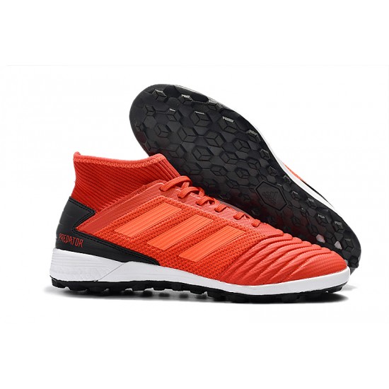 Kopačky Adidas Predator 19.3 TF Červené Bílý