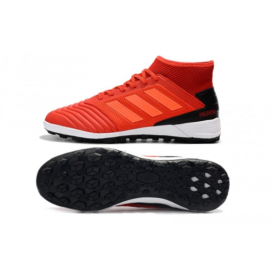 Kopačky Adidas Predator 19.3 TF Červené Bílý