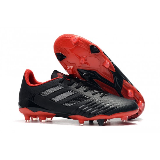 Kopačky Adidas Predator 19.4 FG Černá Červené