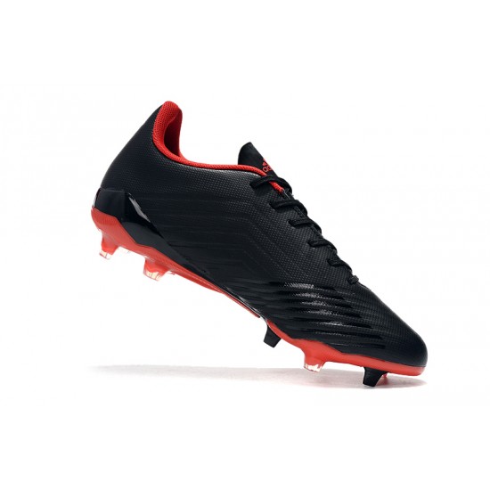 Kopačky Adidas Predator 19.4 FG Černá Červené