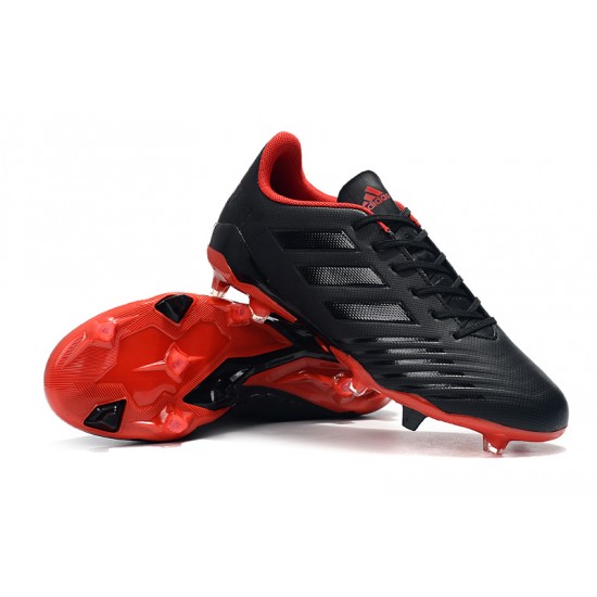 Kopačky Adidas Predator 19.4 FG Černá Červené