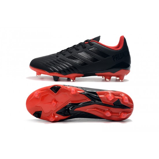 Kopačky Adidas Predator 19.4 FG Černá Červené