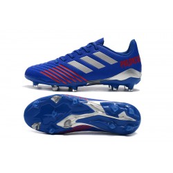 Kopačky Adidas Predator 19.4 FG Modrý Stříbrný