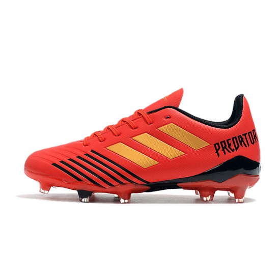 Kopačky Adidas Predator 19.4 FG oranžový Žlutá