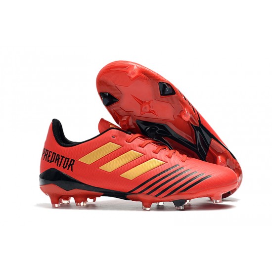 Kopačky Adidas Predator 19.4 FG oranžový Žlutá