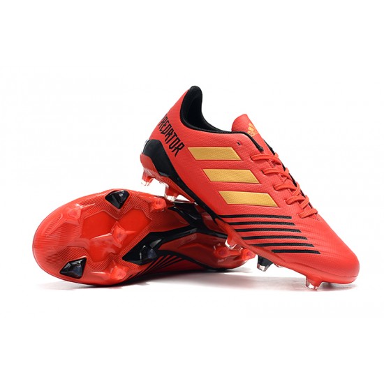 Kopačky Adidas Predator 19.4 FG oranžový Žlutá