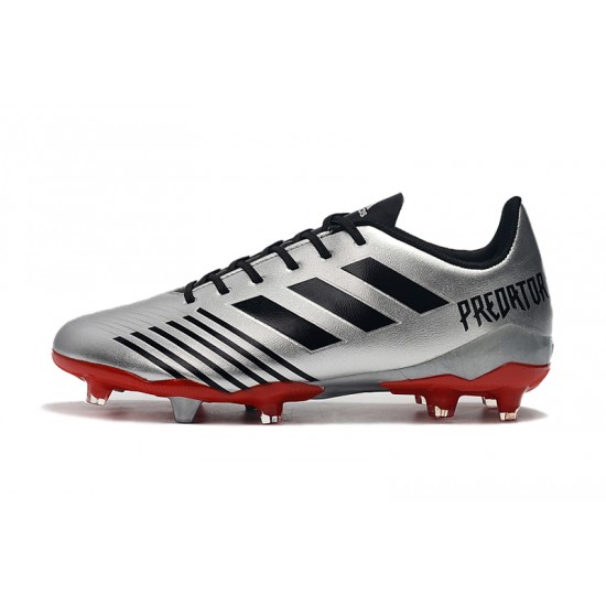 Kopačky Adidas Predator 19.4 FG Stříbrný Černá