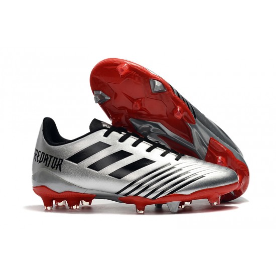 Kopačky Adidas Predator 19.4 FG Stříbrný Černá