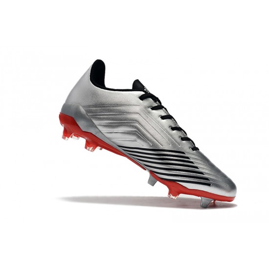 Kopačky Adidas Predator 19.4 FG Stříbrný Černá