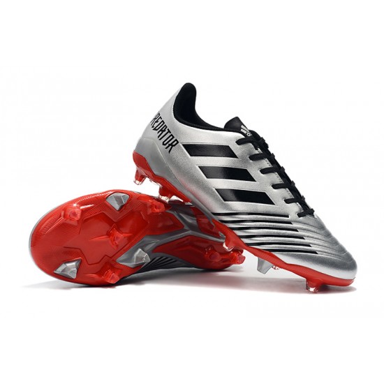 Kopačky Adidas Predator 19.4 FG Stříbrný Černá