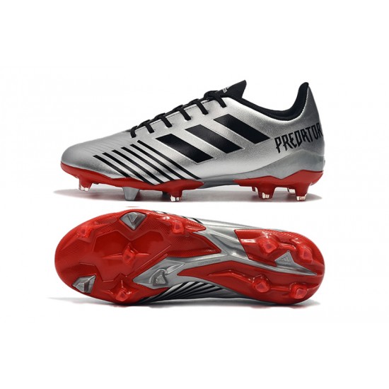 Kopačky Adidas Predator 19.4 FG Stříbrný Černá