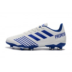 Kopačky Adidas Predator 19.4 FG Bílý Modrý