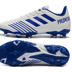 Kopačky Adidas Predator 19.4 FG Bílý Modrý