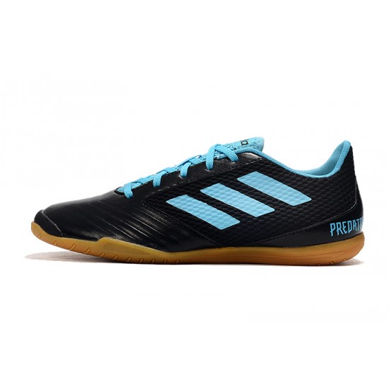 Kopačky Adidas Predator 19.4 IN Černá Modrý