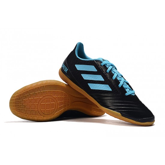 Kopačky Adidas Predator 19.4 IN Černá Modrý