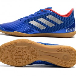 Kopačky Adidas Predator 19.4 IN Modrý Stříbrný