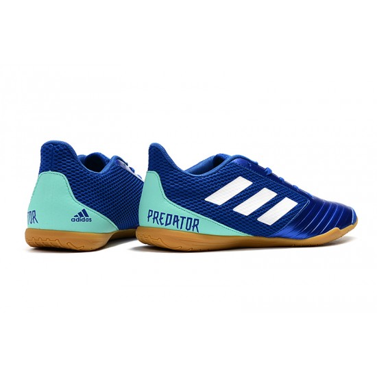 Kopačky Adidas Predator 19.4 IN Modrý Bílý