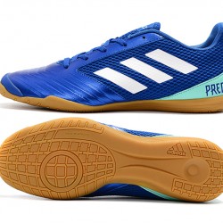 Kopačky Adidas Predator 19.4 IN Modrý Bílý