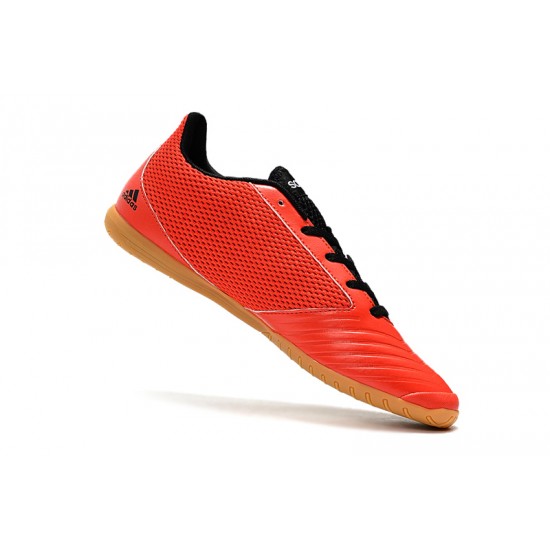 Kopačky Adidas Predator 19.4 IN Červené Bílý