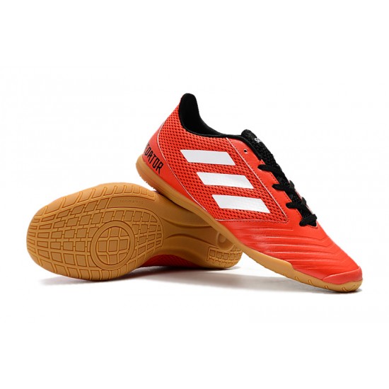 Kopačky Adidas Predator 19.4 IN Červené Bílý