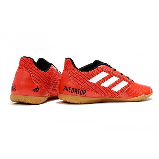 Kopačky Adidas Predator 19.4 IN Červené Bílý