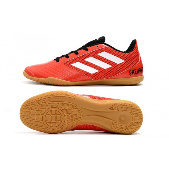 Kopačky Adidas Predator 19.4 IN Červené Bílý