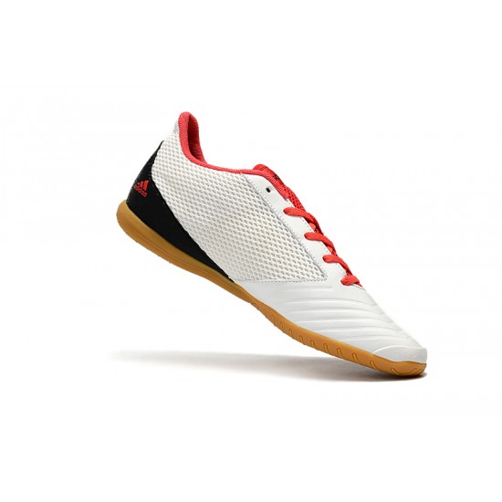 Kopačky Adidas Predator 19.4 IN Bílý Černá Červené