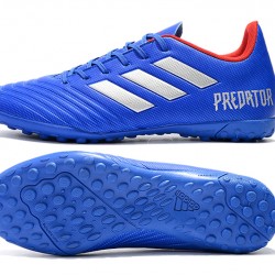 Kopačky Adidas Predator 19.4 TF Modrý Stříbrný