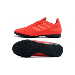 Kopačky Adidas Predator 19.4 TF Červené