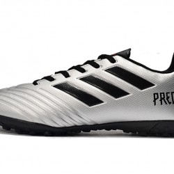 Kopačky Adidas Predator 19.4 TF Stříbrný Černá