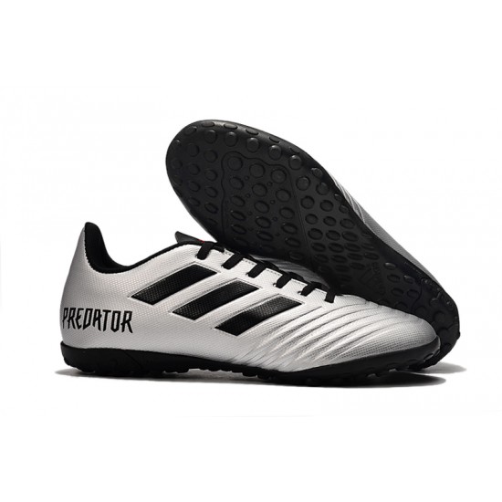 Kopačky Adidas Predator 19.4 TF Stříbrný Černá