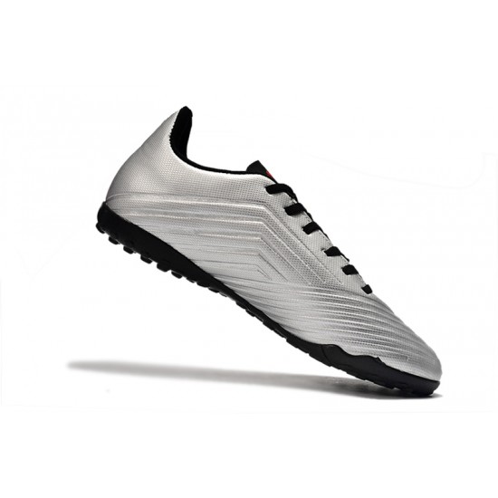 Kopačky Adidas Predator 19.4 TF Stříbrný Černá