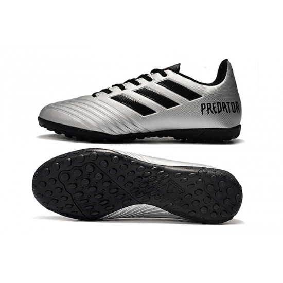 Kopačky Adidas Predator 19.4 TF Stříbrný Černá