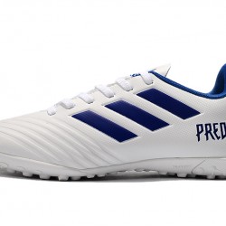 Kopačky Adidas Predator 19.4 TF Bílý Modrý