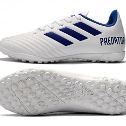 Kopačky Adidas Predator 19.4 TF Bílý Modrý