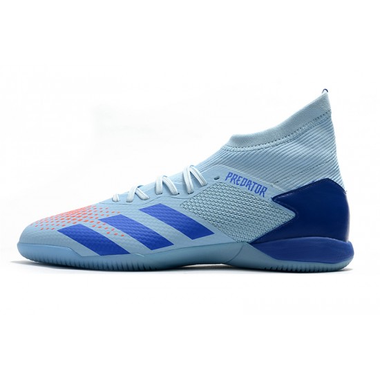 Kopačky Adidas Predator 20.3 IC Modrý Šedá