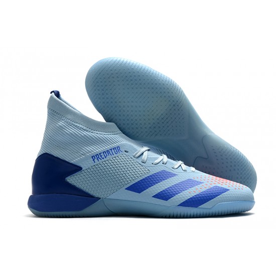 Kopačky Adidas Predator 20.3 IC Modrý Šedá