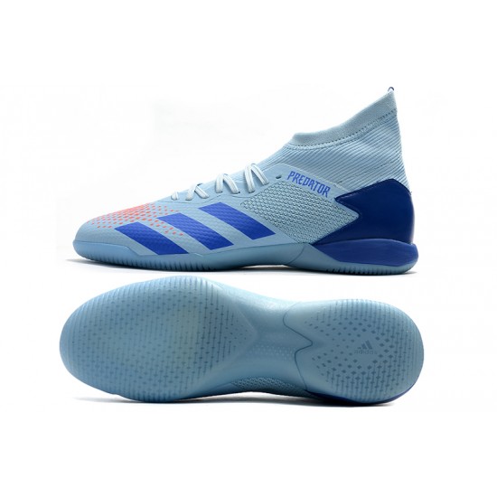 Kopačky Adidas Predator 20.3 IC Modrý Šedá