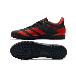 Kopačky Adidas Predator 20.4 TF Černá Červené