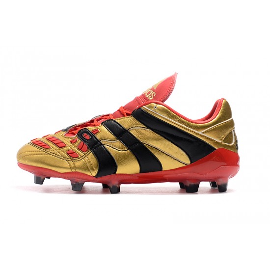 Kopačky Adidas Predator Accelerator Electricity FG Zlatý Černá Červené