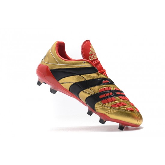 Kopačky Adidas Predator Accelerator Electricity FG Zlatý Černá Červené