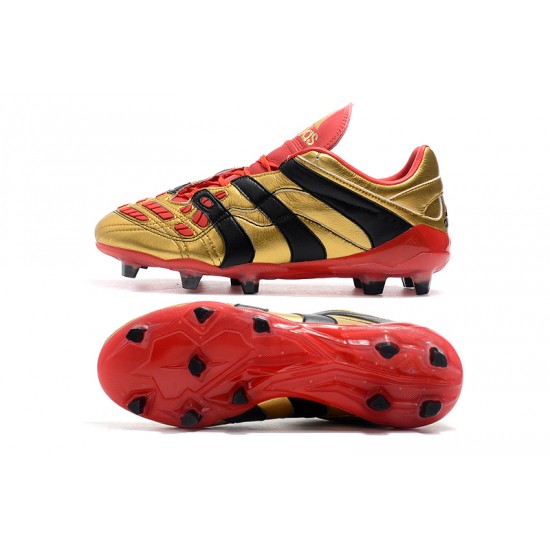 Kopačky Adidas Predator Accelerator Electricity FG Zlatý Černá Červené