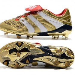 Kopačky Adidas Predator Accelerator Electricity FG Zlatý Bílý